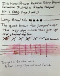 Page 2 of the PR Ebony Brown writing samples